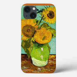 Van Gogh - Solblommor, tre