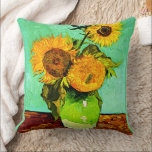 Van Gogh - Solblommor, tre, Kudde<br><div class="desc">Van Gogh berömd blommigt-målning,  Solblommor (3), </div>