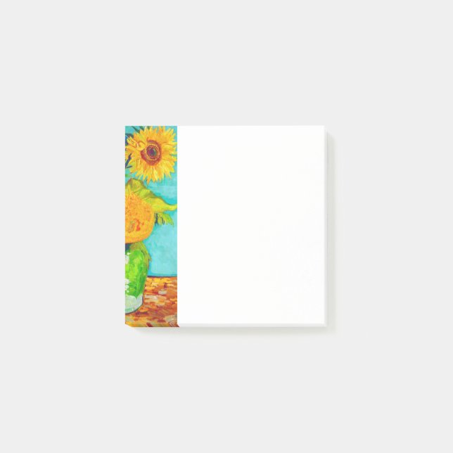 Van Gogh Solros  Post-it Block (Framsida)