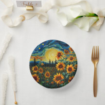 Van Gogh Solrosmålning