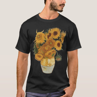 Van Gogh solrosor vänner T Shirt