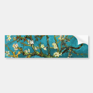 Van Gogh som blomstrar mandelträdkonst Bildekal