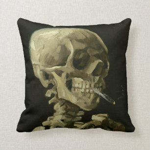Van Gogh som det röka skallekast dämpar Kudde