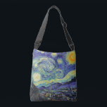 Van Gogh som kor för den Starry natten Axelväska<br><div class="desc">Funktionell konst från vår favorit- konstnär Van Gogh. 
Den Starry natten av Vincent Van Gogh Juni 1889</div>