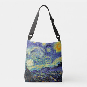 Van Gogh som kor för den Starry natten Axelväska