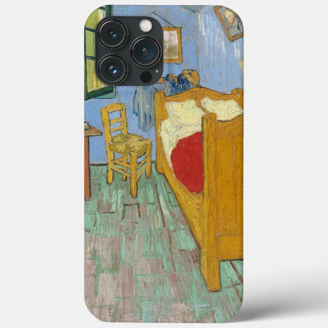 Van Gogh Sovrum i Arles - Klassisk Gul & Blå (Baksida)