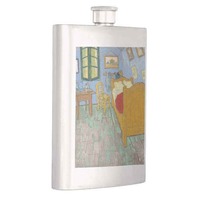 Van Gogh Sovrum i Arles - Klassisk Gul & Blå Fickplunta (Höger)