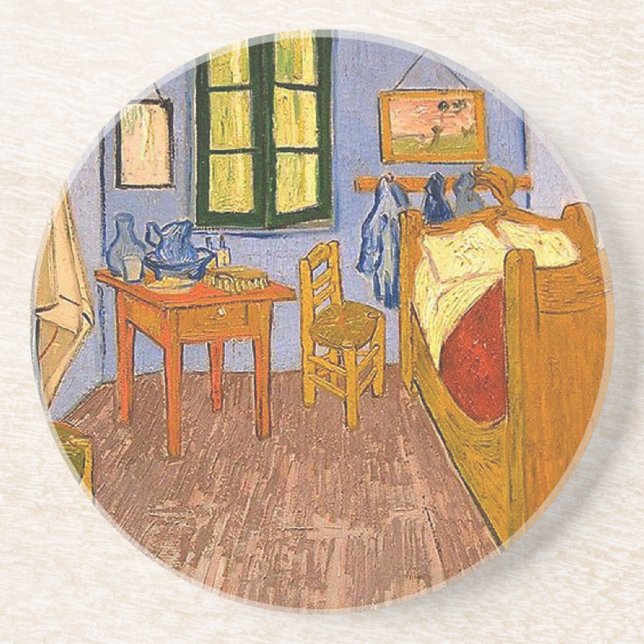 Van Gogh sovrum Underlägg Sandsten (Framsidan)
