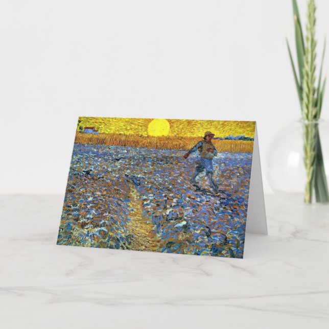 Van Gogh - Sower Kort (Framsida)