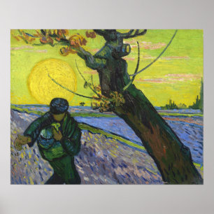 Van Gogh - Sower Poster