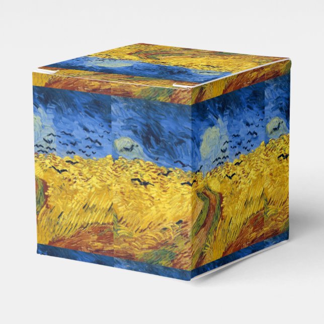 Van Gogh Spannmål sfält impressionistisk Målning Presentaskar (Framsidan Sidan)