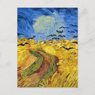 Van Gogh Spannmål sfält impressionistisk Målning Vykort