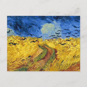 Van Gogh Spannmål sfält impressionistisk Målning Vykort