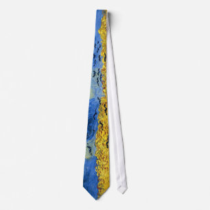 Van Gogh Spannmålsfält Berömd Impressionism Slips