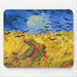 Van Gogh Spannmålsfält impressionistisk målning Musmatta