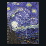 Van Gogh Starry Natt Anteckningsbok<br><div class="desc">Van Gogh Starry Natt</div>