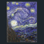 Van Gogh Starry Natt Anteckningsbok<br><div class="desc">Van Gogh Starry Natt</div>