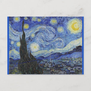 Van Gogh, Starry Natt Helg Vykort