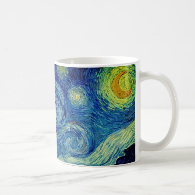 Van Gogh - Starry Natt Kaffemugg (Höger)
