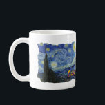 Van Gogh * Starry natt Kaffemugg<br><div class="desc">Den Starry natten av Van Gogh. Behaga besök mitt lager för mer intressant design och mer prima färg. =>     zazzle.com/iwheels*</div>