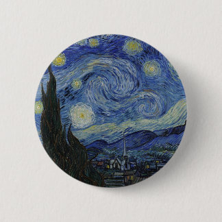 Van Gogh Starry natt Knapp