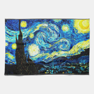 Van Gogh - Starry Natt Kökshandduk