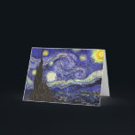 Van Gogh Starry Natt Kort<br><div class="desc">Van Gogh Starry Natt</div>