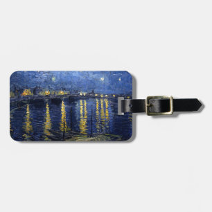 Van Gogh: Starry natt över Rhonen Bagagebricka