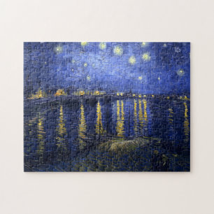 Van Gogh: Starry natt över Rhonen Pussel