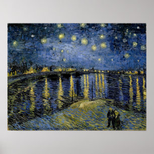Van Gogh - Starry Natt Poster