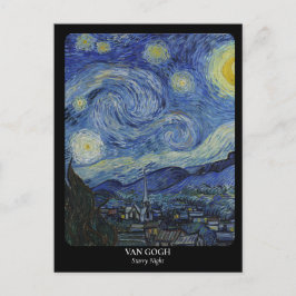 VAN GOGH/Starry Natt Vykort