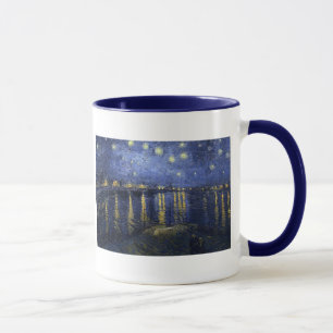 Van Gogh Starry Natten över Rhone Mugg