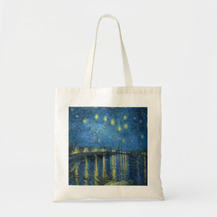 Van Gogh Starry Natten över Rhone Tygkasse
