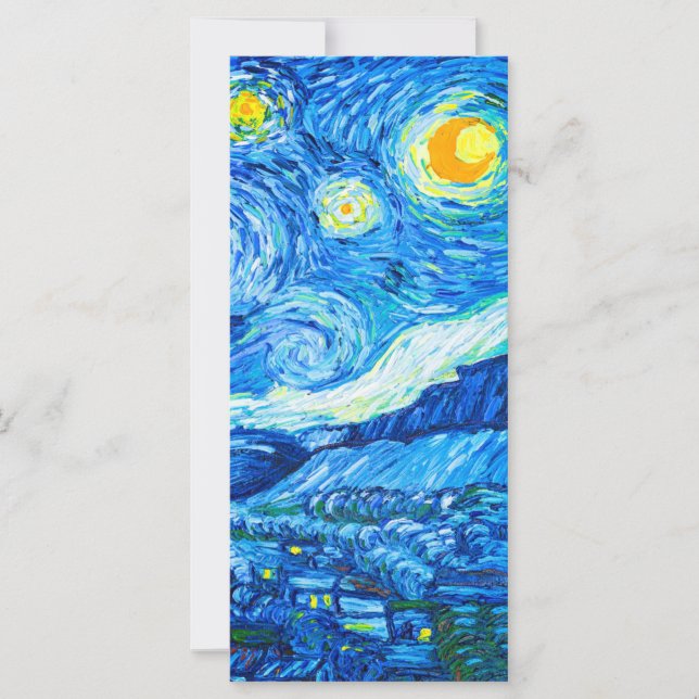 Van Gogh Starry Nght Card (Framsida)