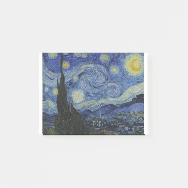 Van Gogh, Starry Nigh Post-it Block (Framsida)