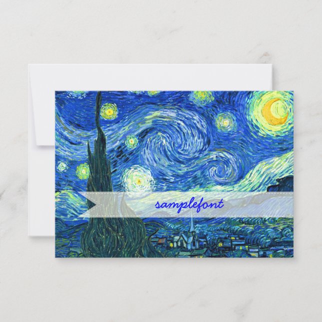 van gogh Starry night (Framsida)