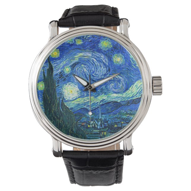 Van Gogh Starry night Armbandsur (Framsida)