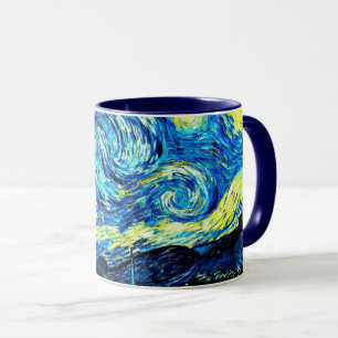 Van Gogh - Starry Night, berömd-tavla Mugg