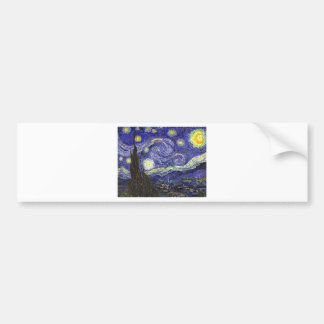 Van Gogh Starry Night Bildekal