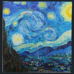 Van Gogh Starry Night-bra art-målning Tygservett<br><div class="desc">Van Gogh Starry Night-bra art-målning trasa napkin</div>
