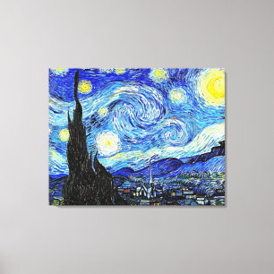 Van Gogh Starry Night Canvastryck