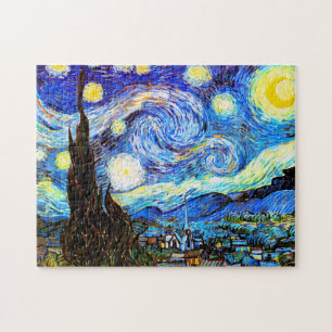 Van Gogh Starry Night Fine Art Pussel