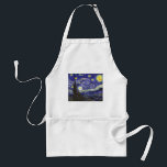 Van Gogh Starry Night Förkläde<br><div class="desc">Van Gogh Starry Night</div>