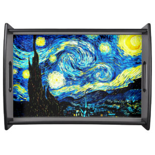 Van Gogh - Starry Night Frukostbricka