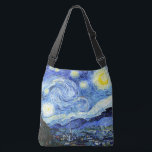Van Gogh Starry Night Impressionism Toit Bag Axelväska<br><div class="desc">bran      Wonderfulvintage Art Impressionism målning av Van Gogh av Starry Natt är på underbaren över hela Shoulder Bag Tote. Bilden är offentlig domän på grund av att upphovsrätten har upphört att gälla.</div>