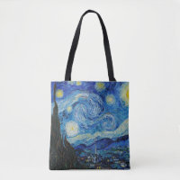 Van Gogh Starry Night. Impressionistisk vintage ko
