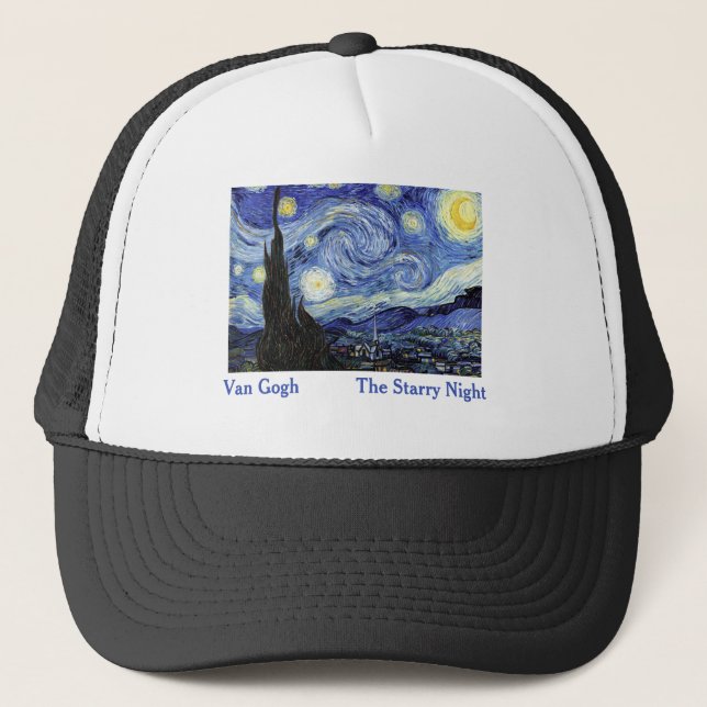 Van Gogh Starry Night Keps (Framsida)