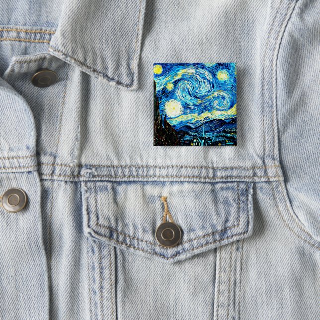 Van Gogh, Starry Night Knapp (In Situ)