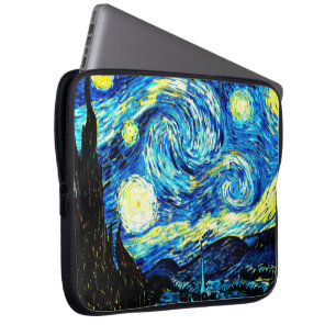 Van Gogh - Starry Night Laptop Fodral