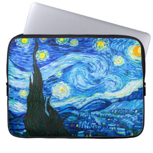 Van Gogh Starry Night Laptop Fodral